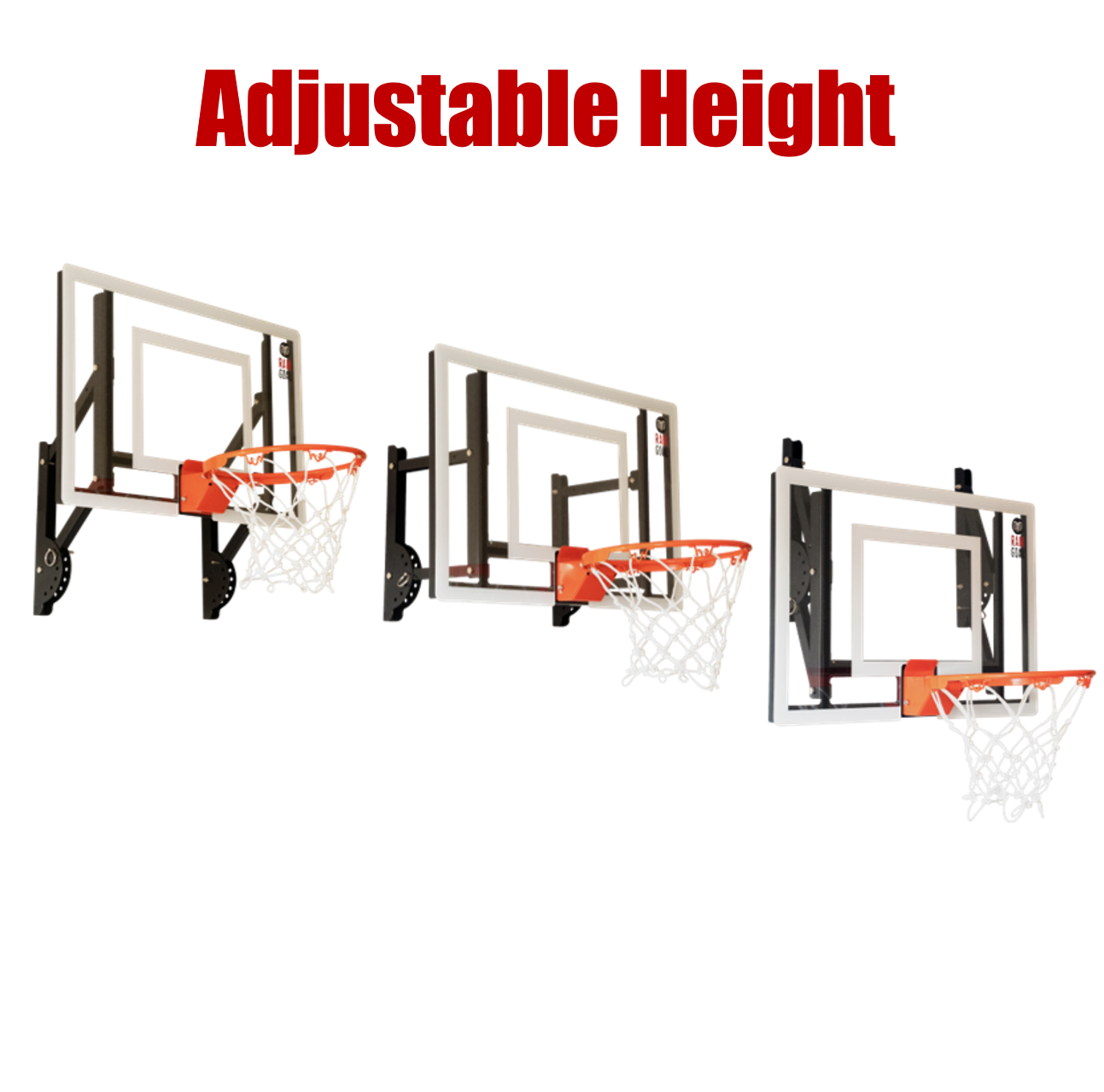 Durable Adjustable Indoor Mini Basketball Hoop and Ball